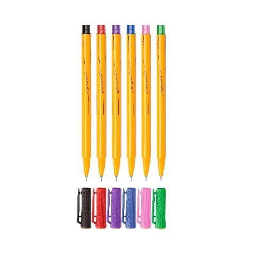 FINE PEN 6 COLORS 0.4MM SCRIPTION 403-621